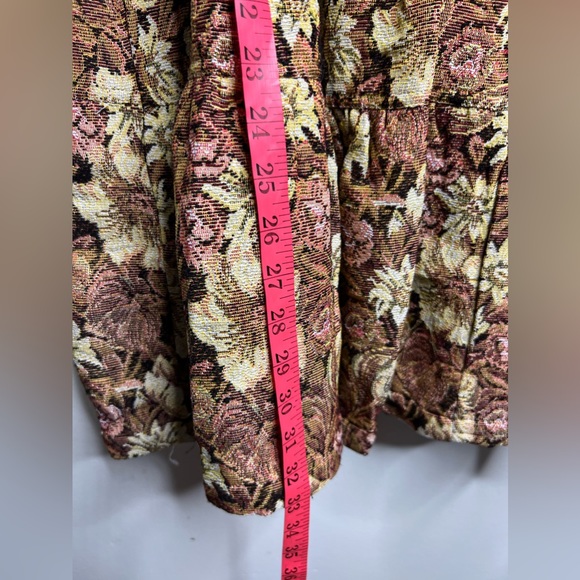 COPY - NWT En Saison Luisa Jacquard A-Line Mini Dress tapestry size medium MSRP… - Picture 9 of 12